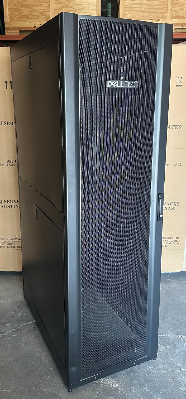 DELL APC AR3100x717 "A" GRADE 42U 600MM X 1070MM SERVER RACK SECURITY CABINET
