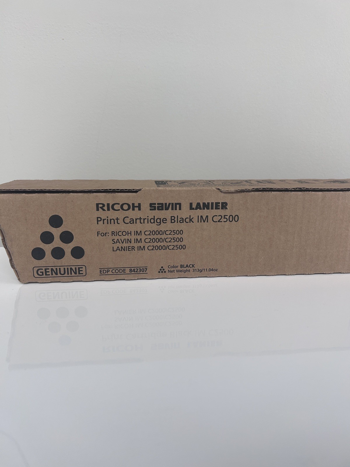 GENUINE RICOH SAVIN LANIER 842307 (IM C2000/C2500) BLACK TONER CARTRIDGE