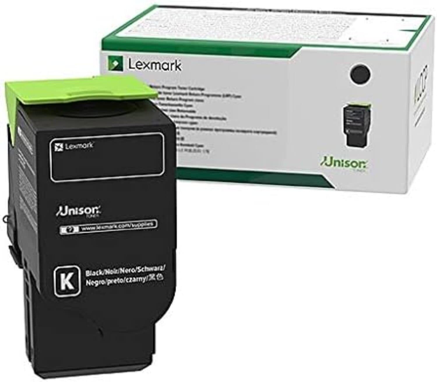 Original Lexmark 78C00KG Black Toner. New Sealed Box, We Ship Fast