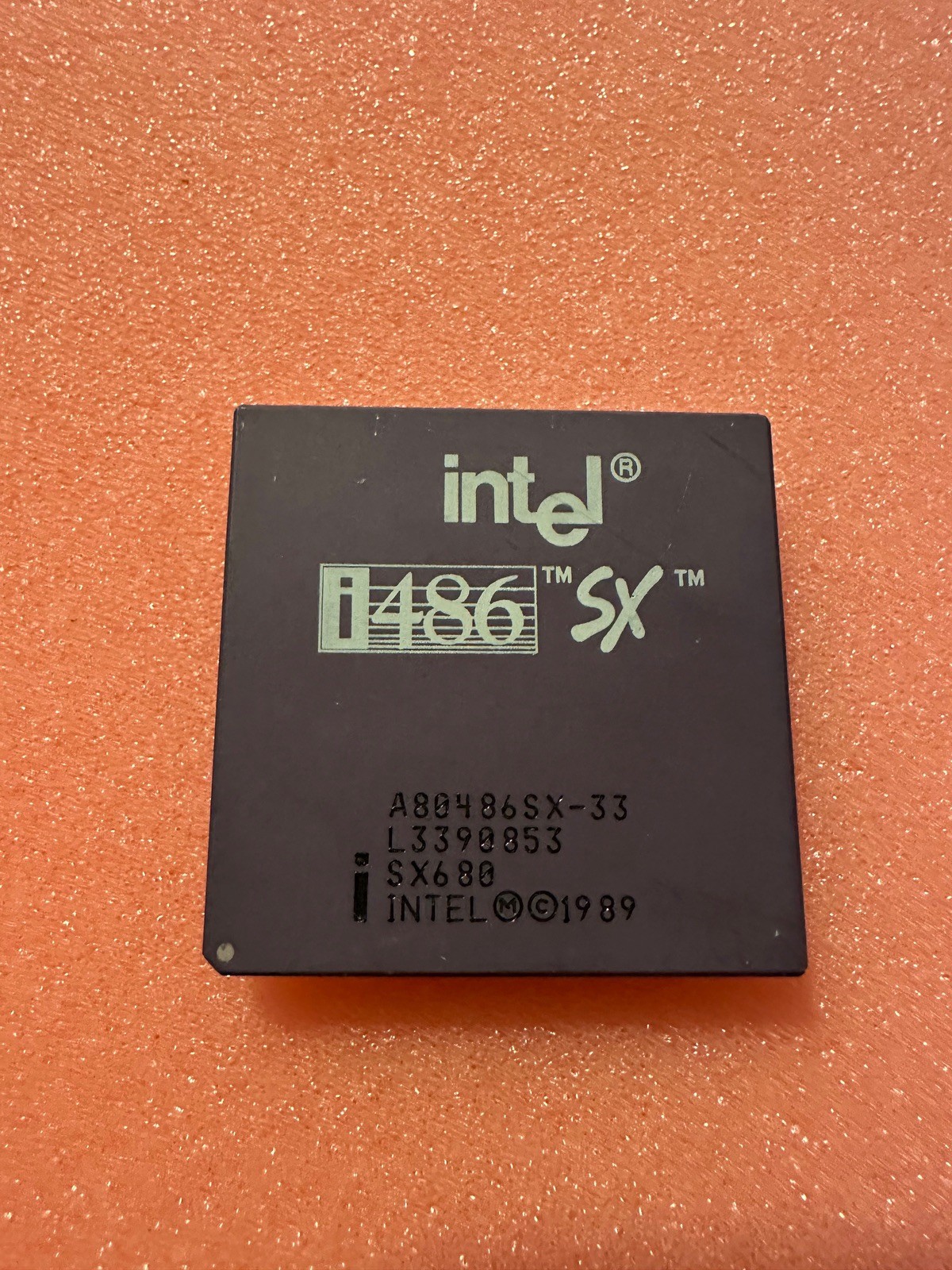 Intel i486 SX SX680 33MHz Socket 7 Processor