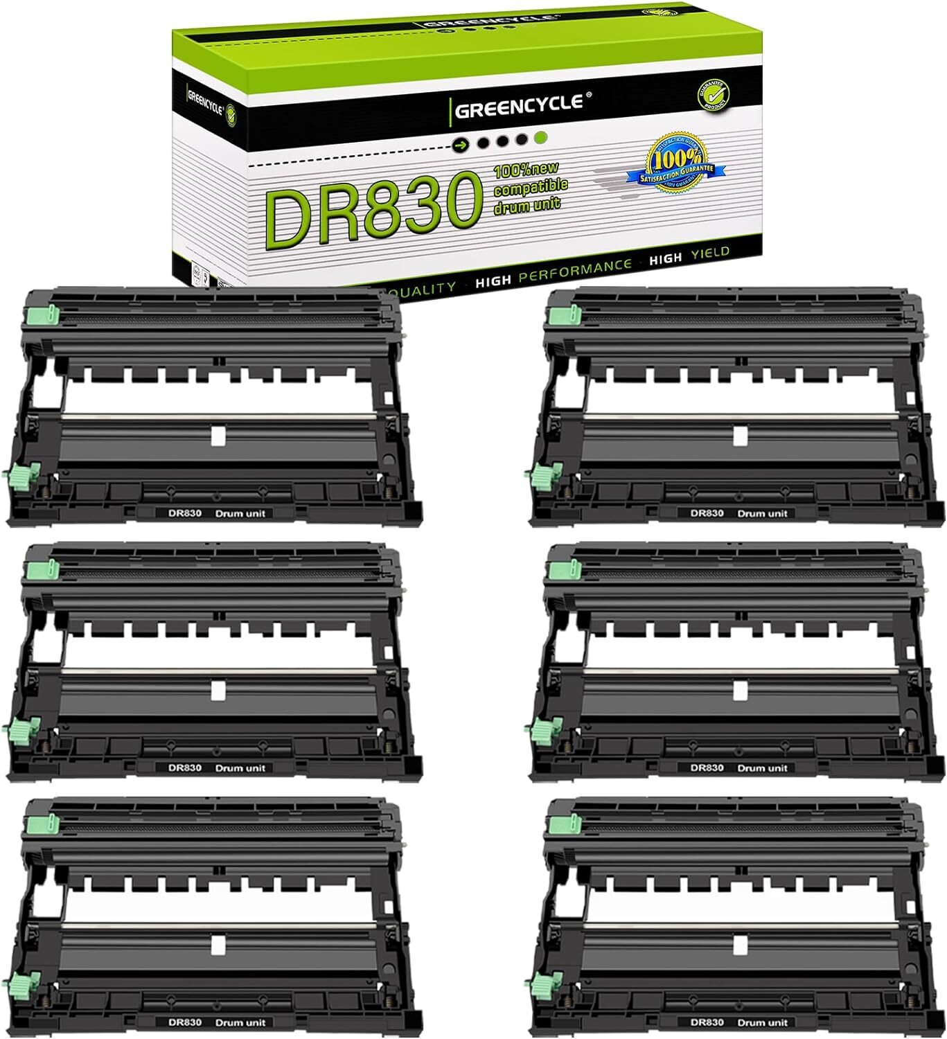 6PK DR830 DR-830 Drum Unit for Brother MFC-L2820DWXL MFC-L2807DW L2900DW Printer