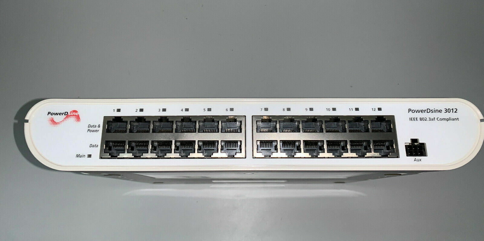 Lot of 2 PowerDsine | 3012 | 12-Port PoE Power over Ethernet Injector