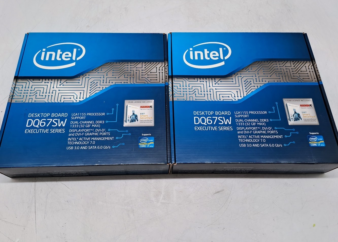 LOT OF 2 Intel Desktop Board DQ67SW Executive Series