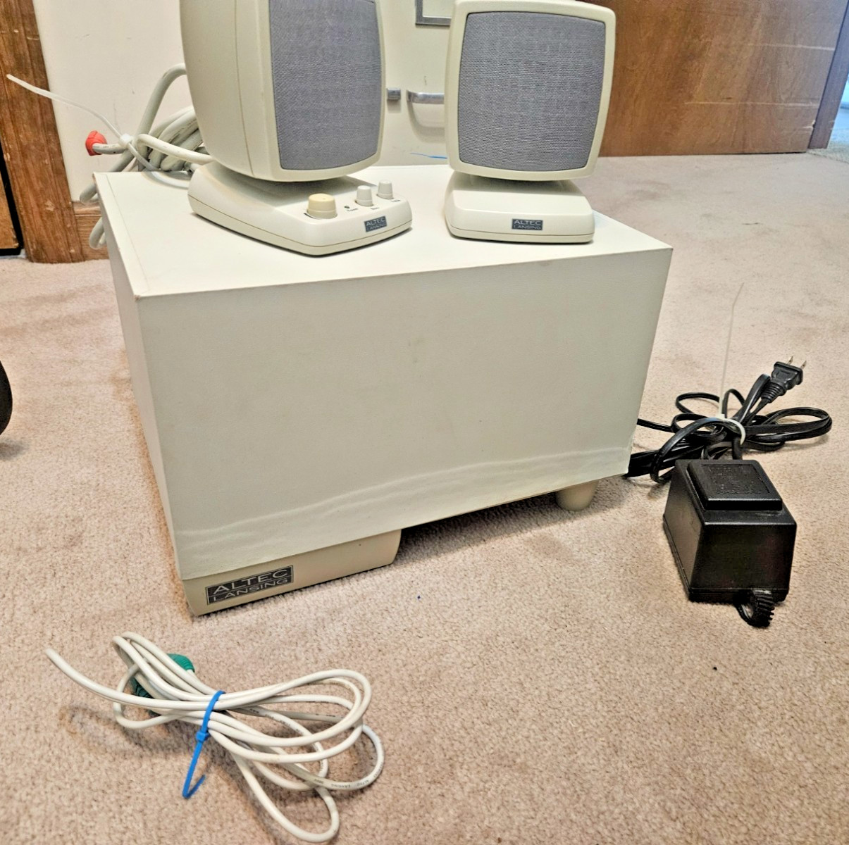 ALTEC LANSING/DELL ACS340 Computer Speaker System W/Powered Sub USED