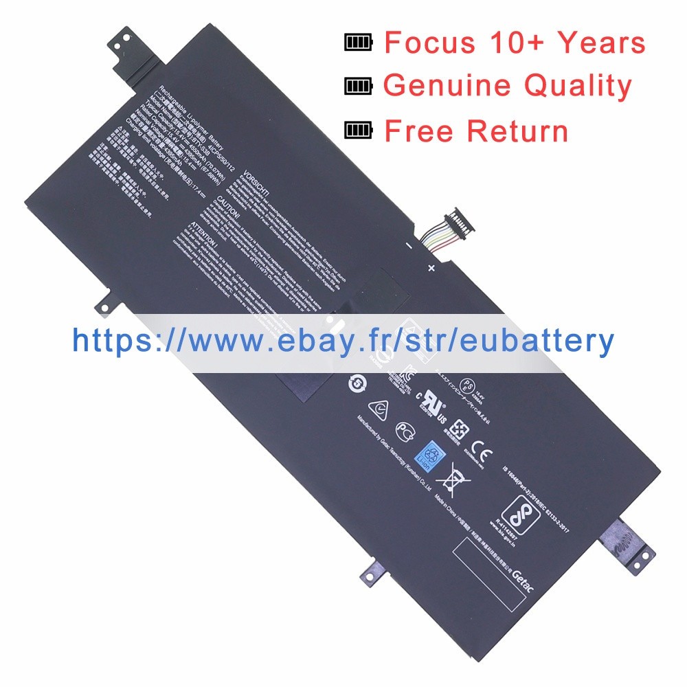 New BTY-S3B Battery for MSI Summit E13FlipEvo A12MT A13MT MS-13P4 70.07WH