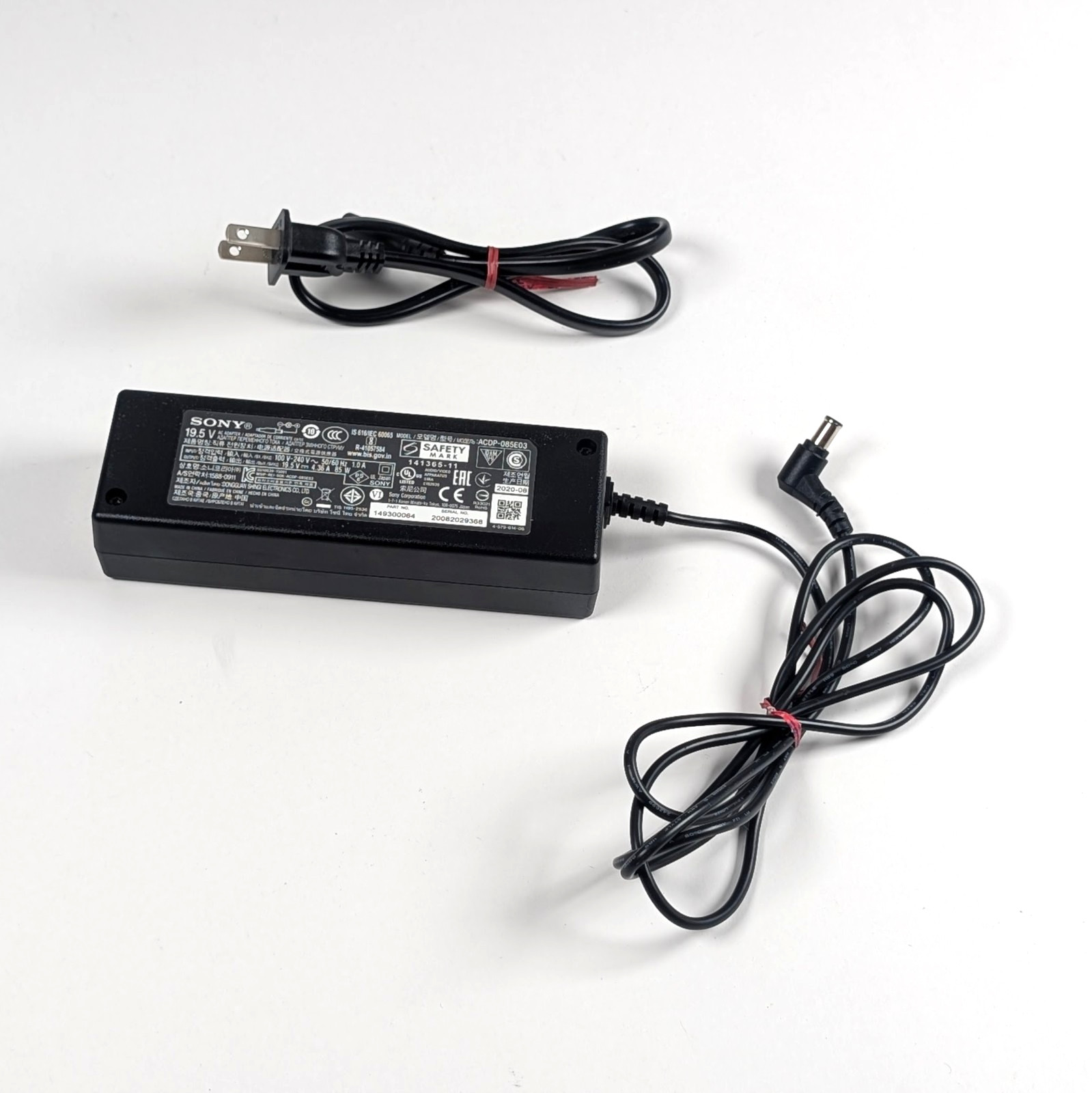 Sony ACDP-085E03 AC Adapter Power Supply 19.5V 4.36A 85W Bravia TV OEM