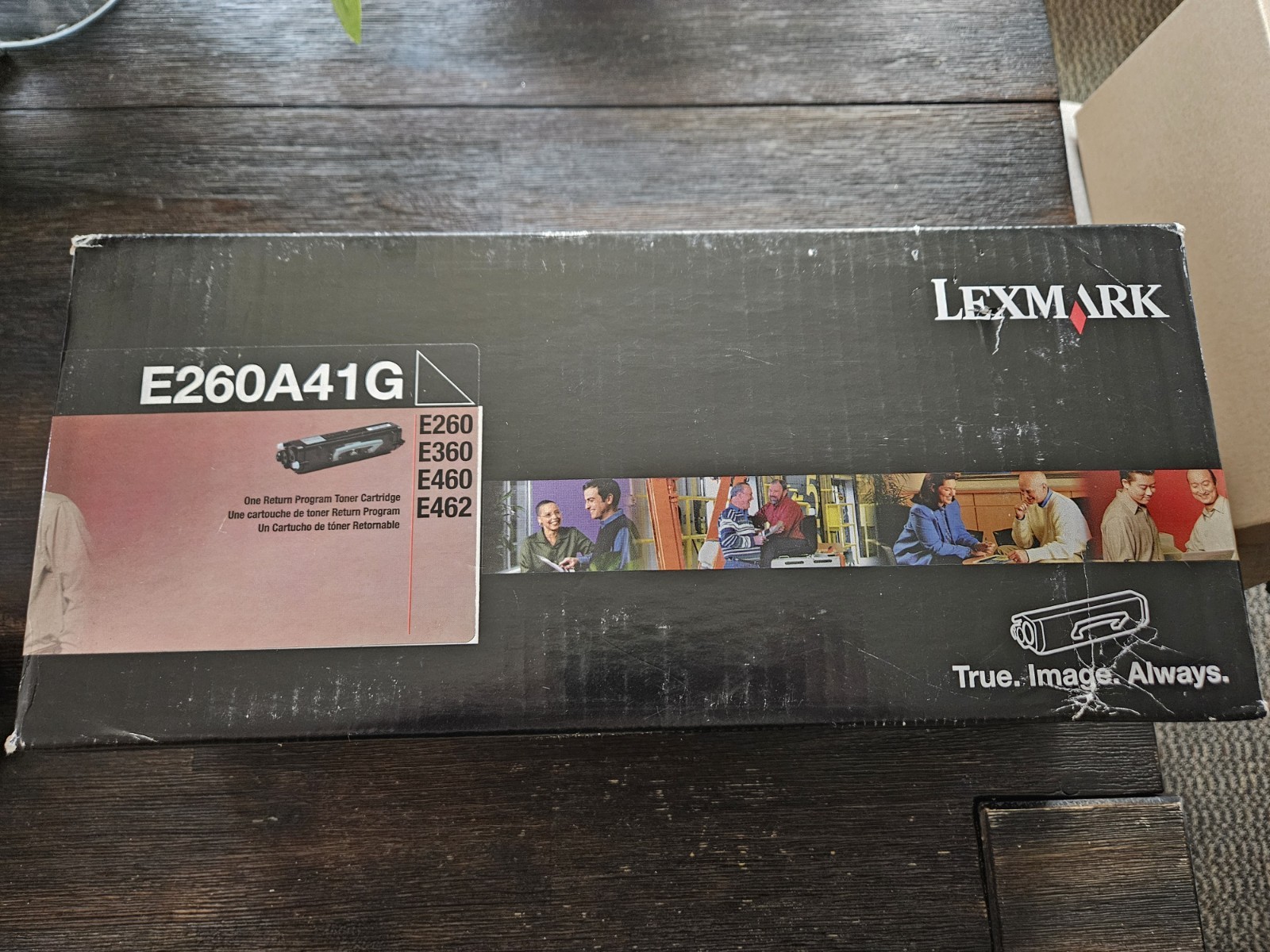 Genuine Lexmark E260A41G Black Toner Cartridge – New Sealed – Fits E260/E360/E46