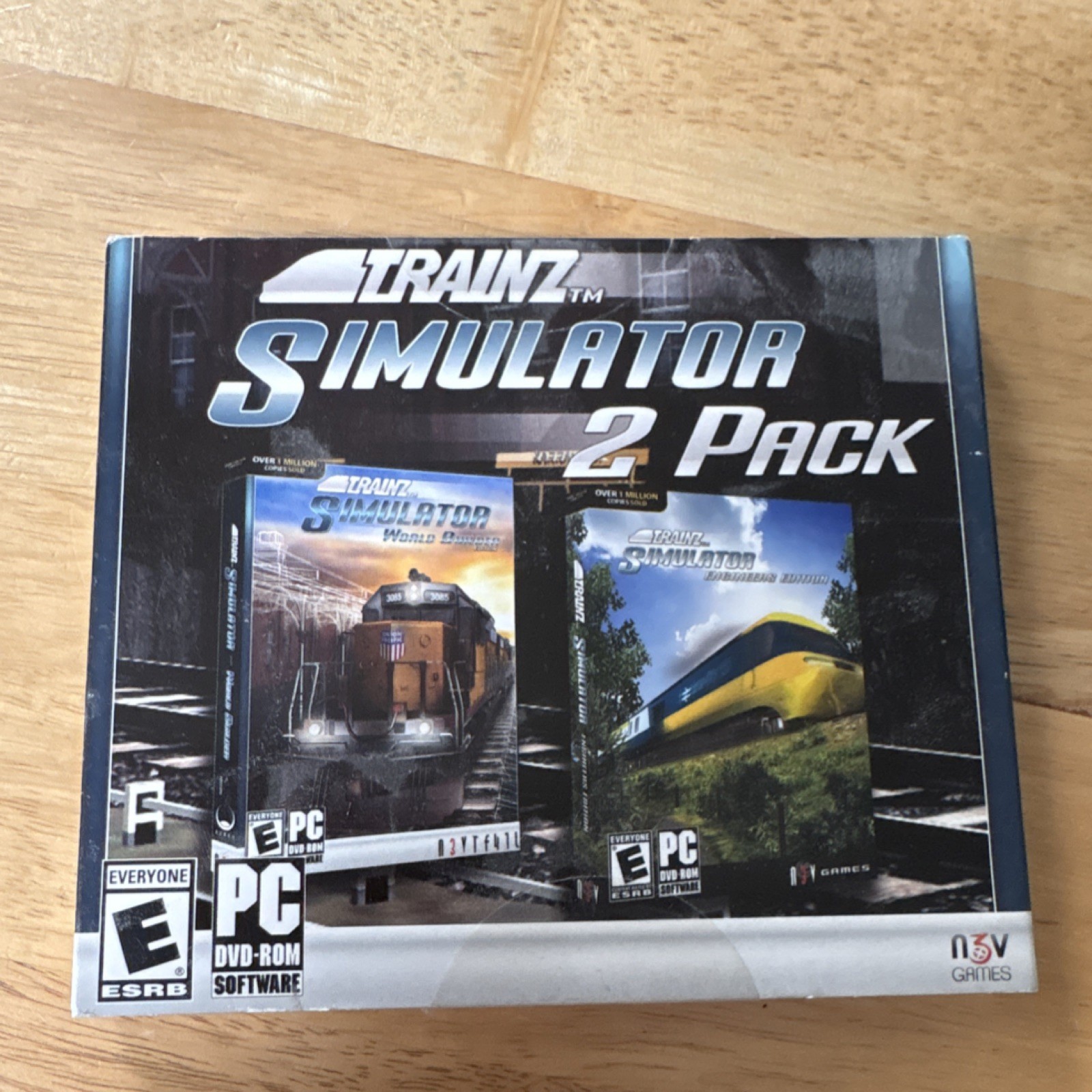New N3V Games Trainz Simulator 2 Pack Simulation PC DVD-ROM Windows XP Vista 7