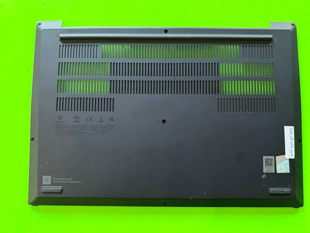 460.0R304.0014 Lenovo ThinkPad P1 Gen 5 16" OEM Bottom Base Case Cover