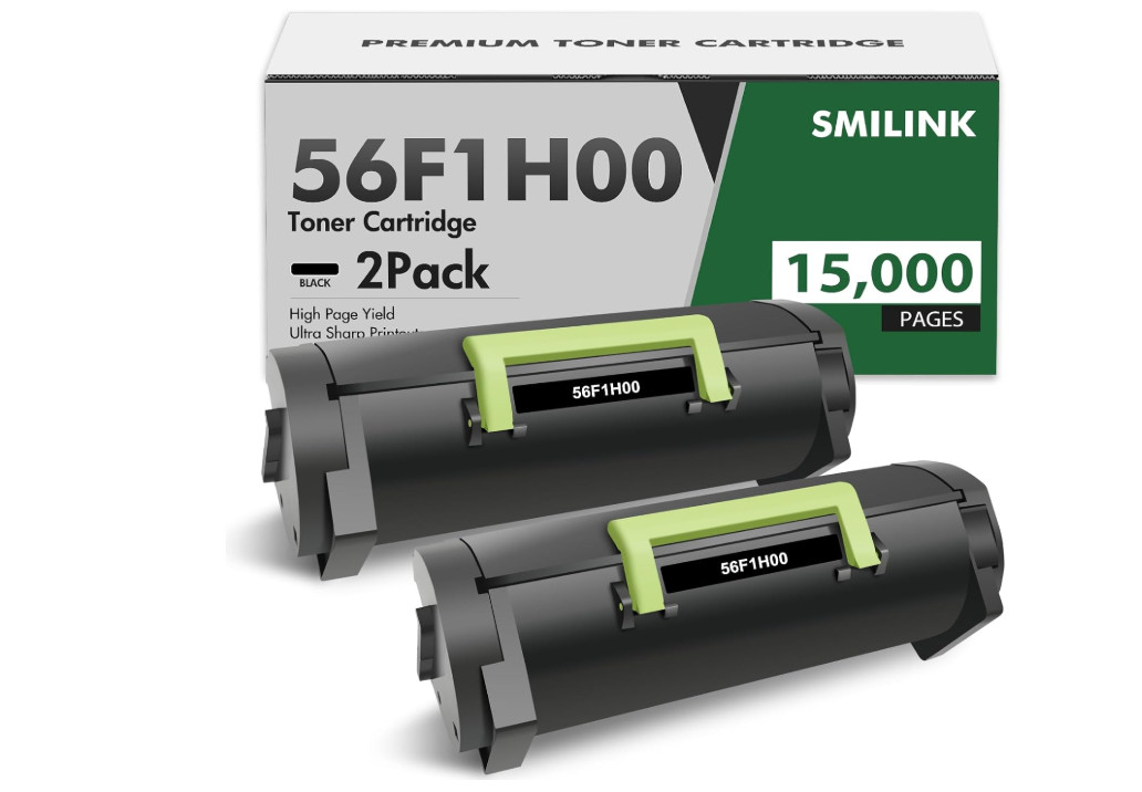 56F1H00 Black Toner Cartridge MS521dn MS421dn Compatible for Lexmark MX321adn MX