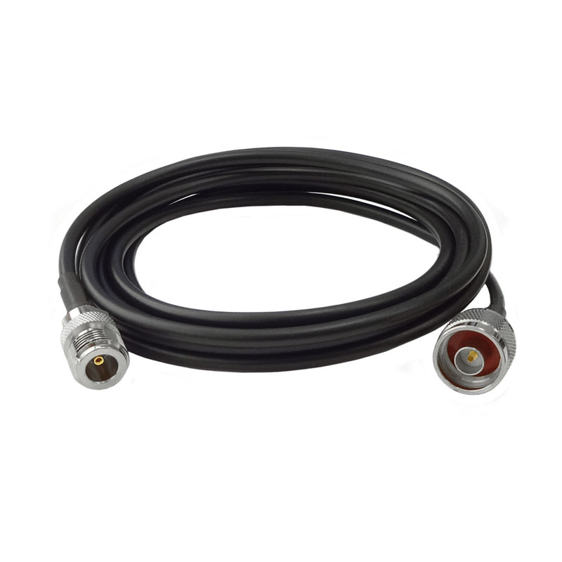 Low Loss N Male to N Femal RG58U Coaxial Cable 9.8ft 3-Meter