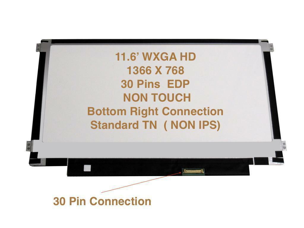 Screen Replacement for HP Chromebook 11-V020WM HD 1366x768 LCD LED Display 11.6"