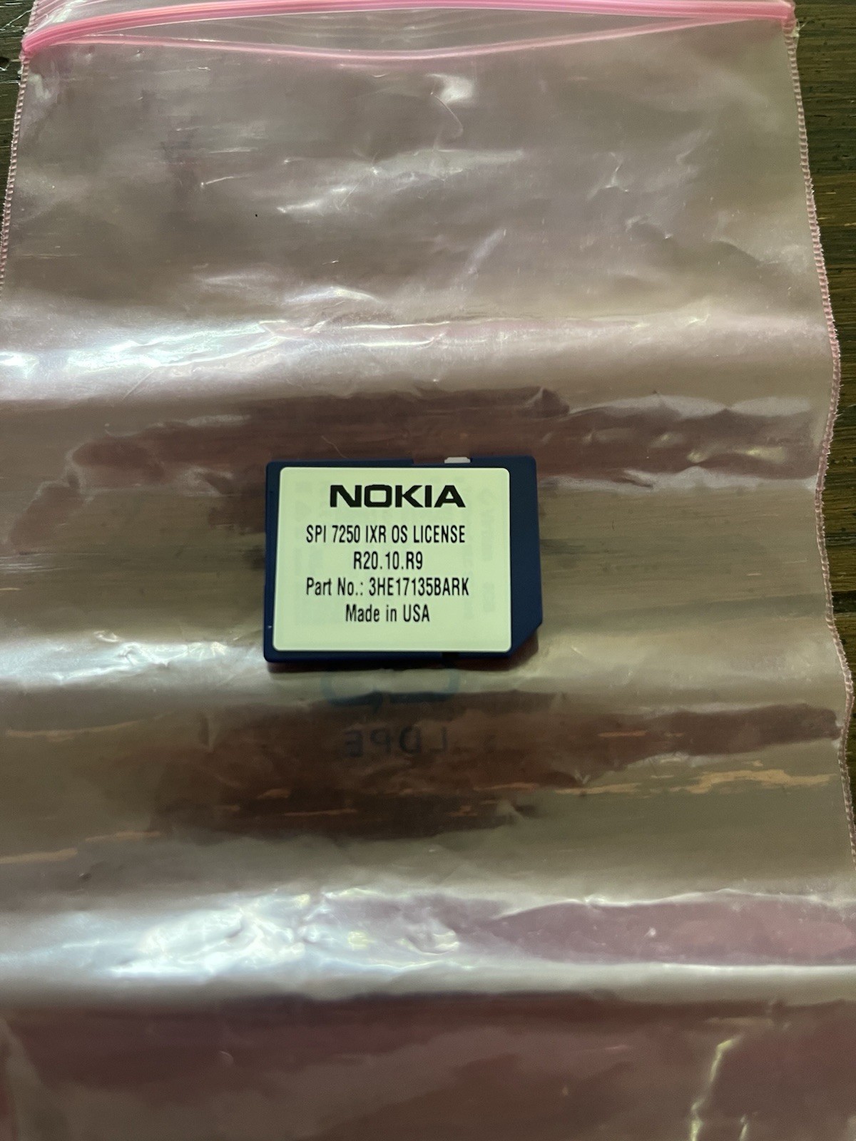 NOKIA 7250 IXR OS License - R23.x PN: 3HE15663DARA01