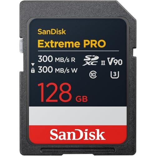 SanDisk 128GB Extreme PRO SDXC UHS-II Memory Card NEW