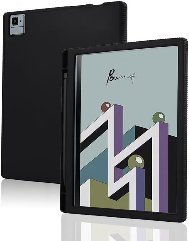 FRO Slim Silicone Back Cover for Onyx Boox Tab Ultra C Pro Case Pencil Holder 10