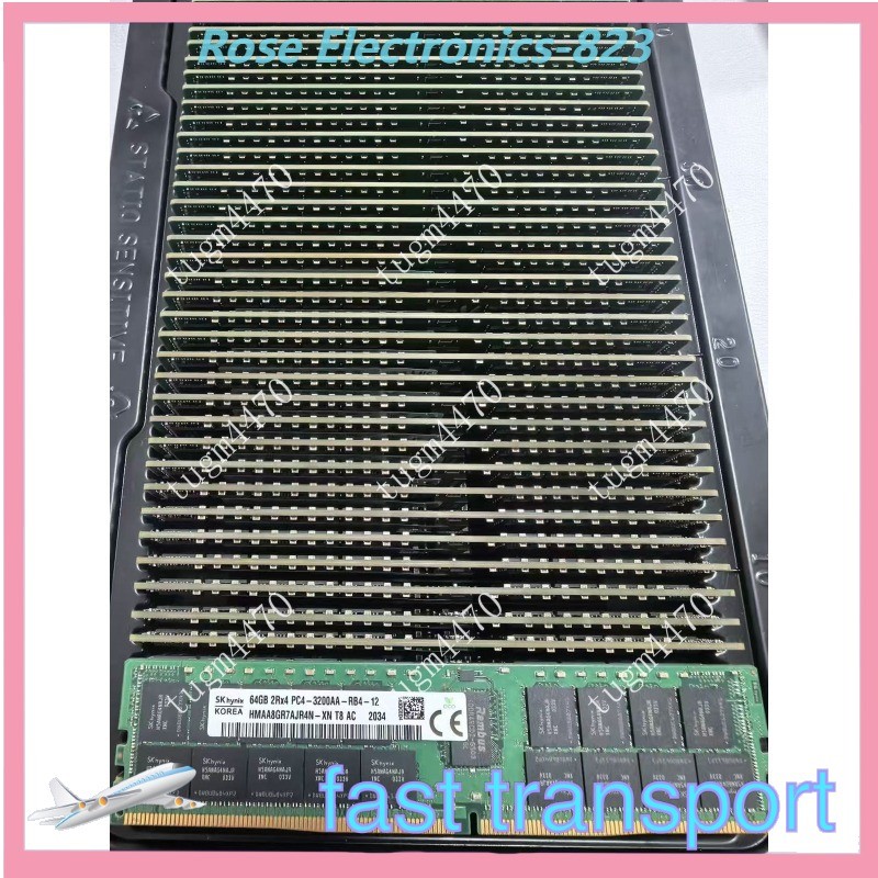 3200 REG SK hynix 64G 2Rx4 DDR4 ECC RDIMM supports EPYC series Used
