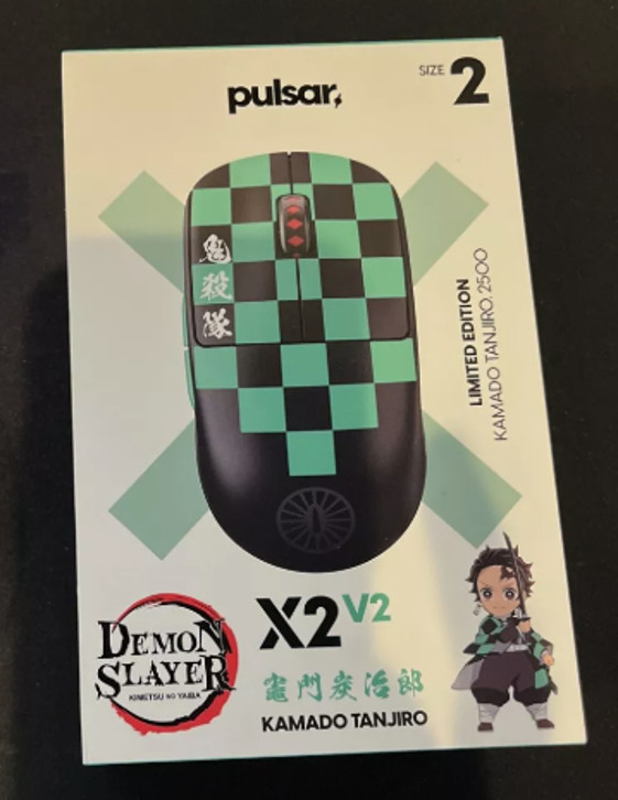 [pulsar] Wireless Gaming Mouse, X2V2 4K Special Pack Demon Slayer [Tanjiro]
