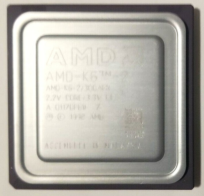 300MHz AMD K6-2 64KB L1/100MHz AMD-K6-2/300AFR CPU
