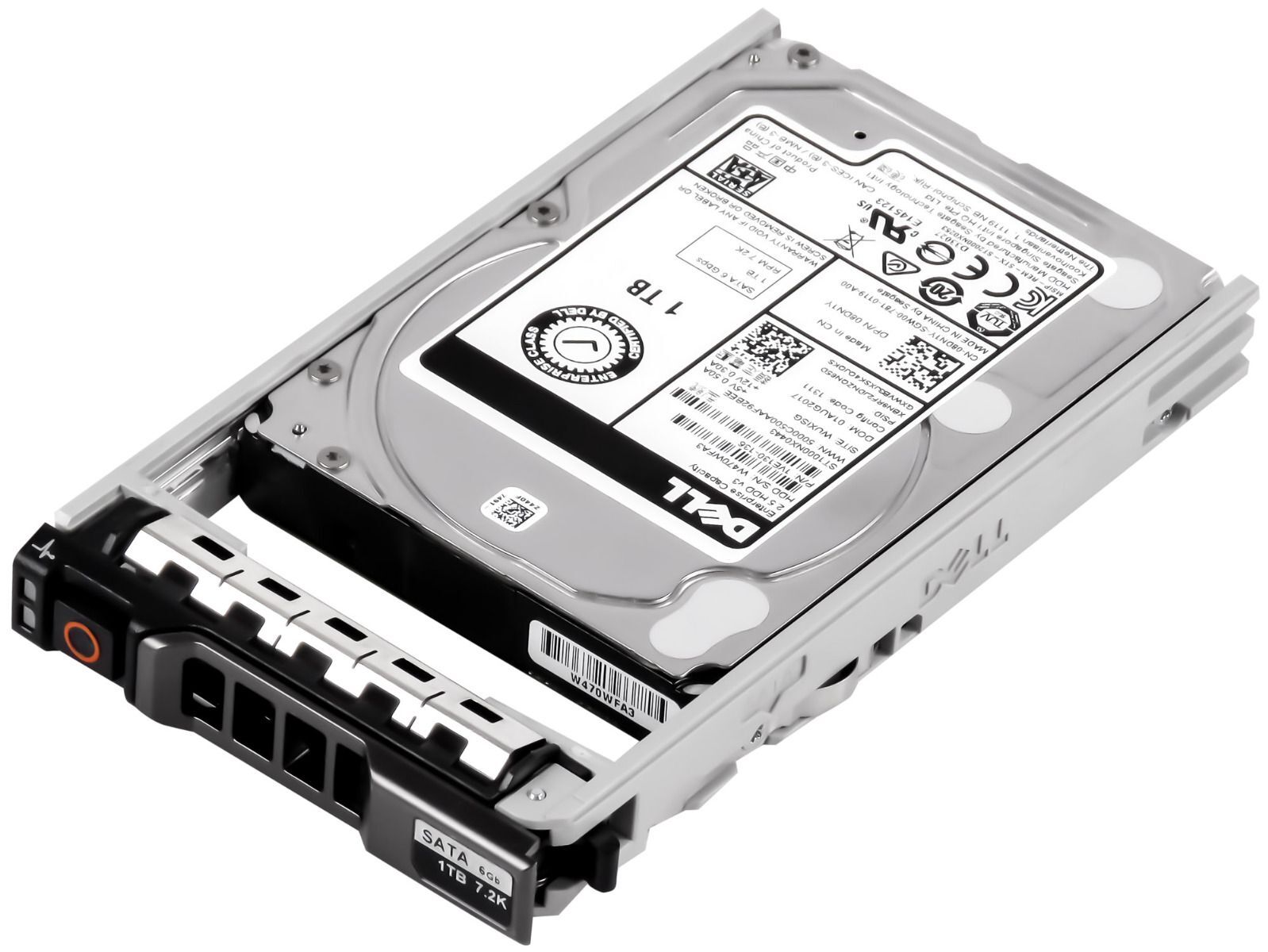 HARD DRIVE DELL 08DN1Y ST1000NX0443 1TB 7200RPM 128MB SATA III 2.5"