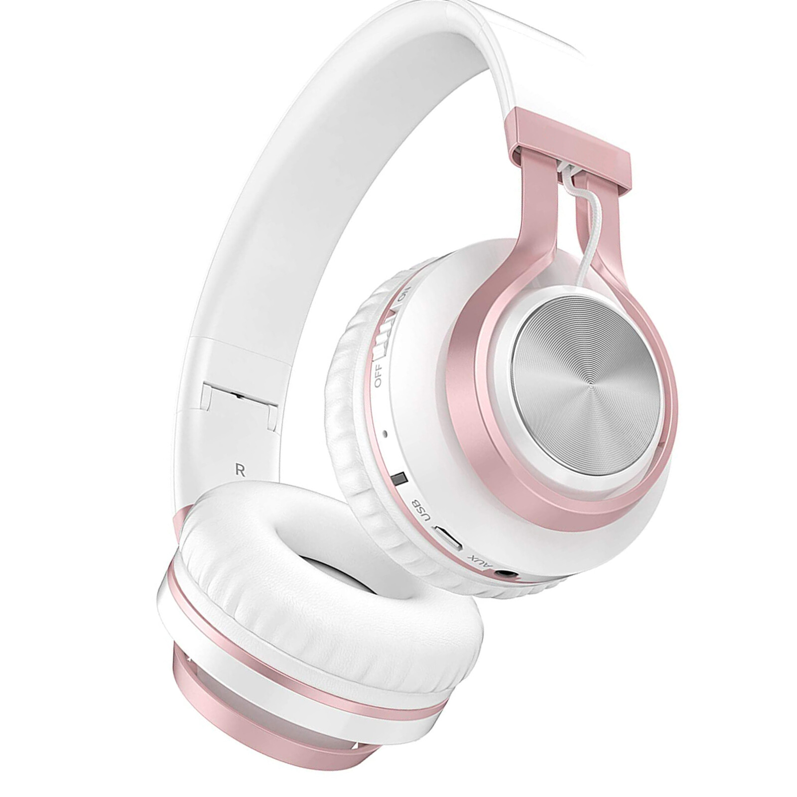 WIRELESS HEADPHONES FOLDABLE HEADSET W MIC HANDS-FREE EARPHONES OVER for TABLETS