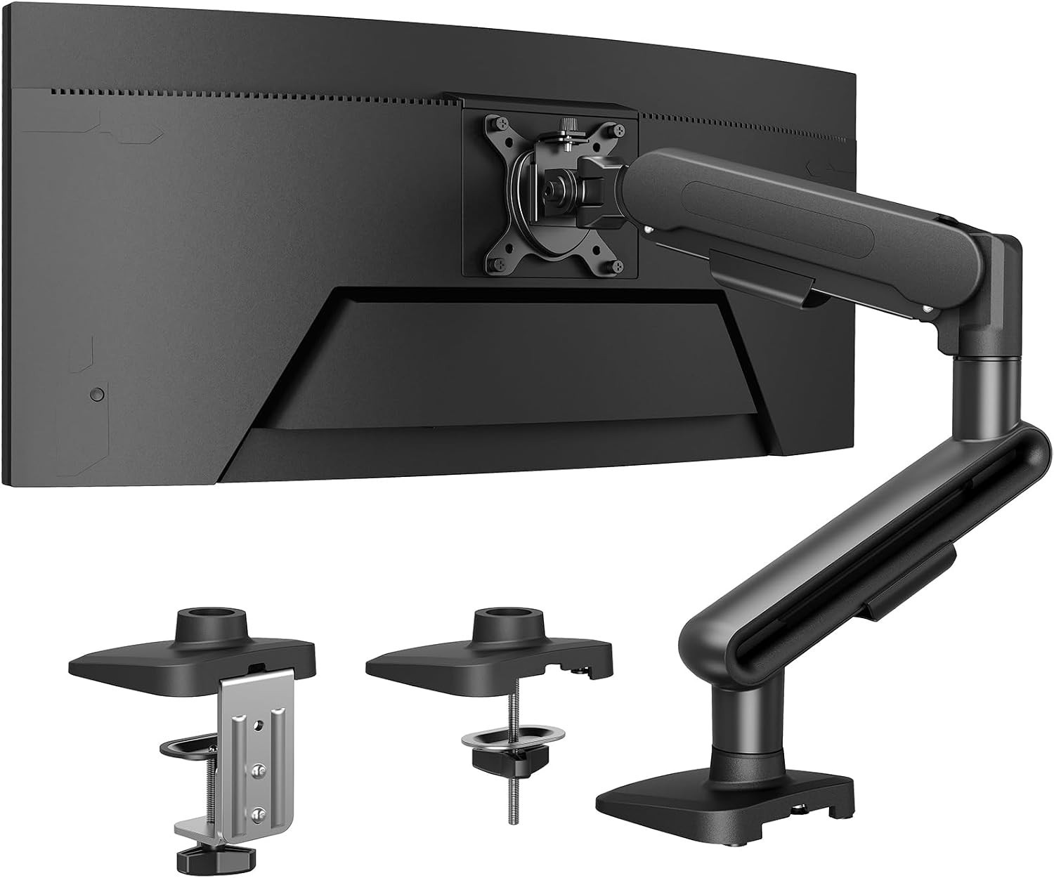HUANUO Ultrawide Monitor Arm for 13 – 40" Screens, Single Monitor Mount Holds...
