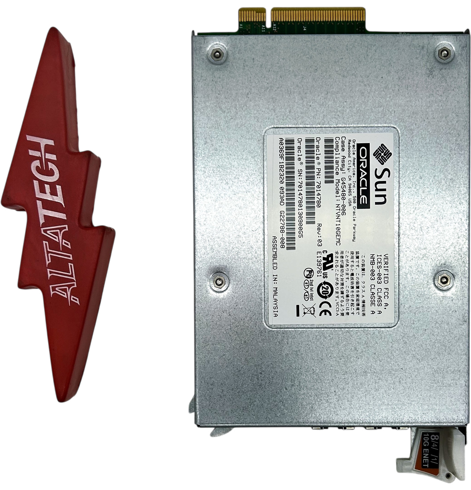 Sun Oracle 7014780 Dual Port 10GB BASE-T PCIE 2.0 ExpressModule