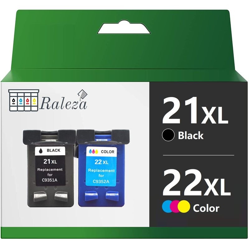 Compatible 21XL 22XL 21 Ink Cartridge for HP OfficeJet 5610
