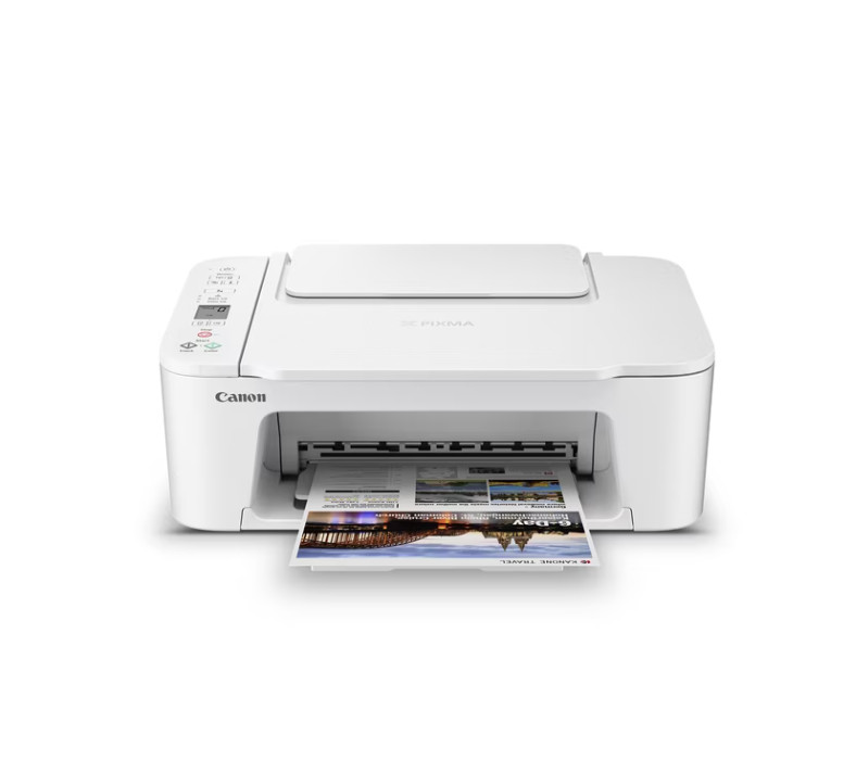 Canon PIXMA TS3722 Wireless All-In-One Inkjet Printer for Home Office