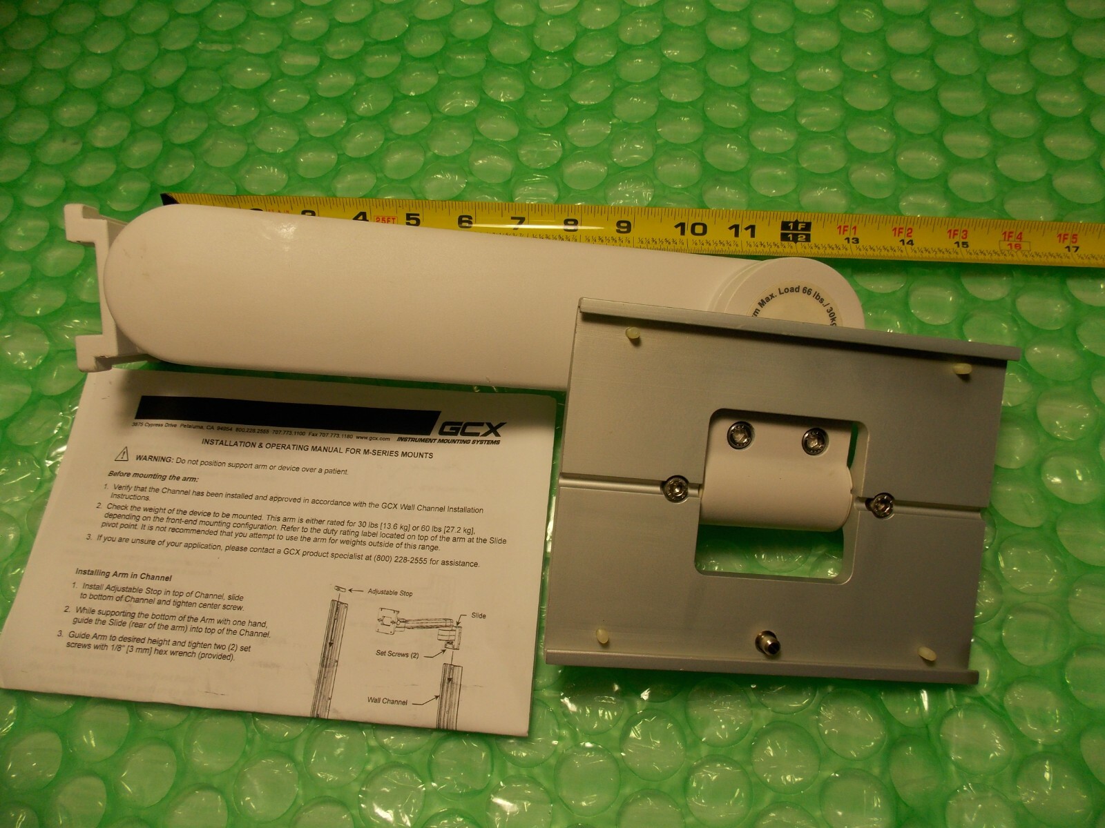 GCX M SERIES 12 In. MOUNT (LAM-1647) 