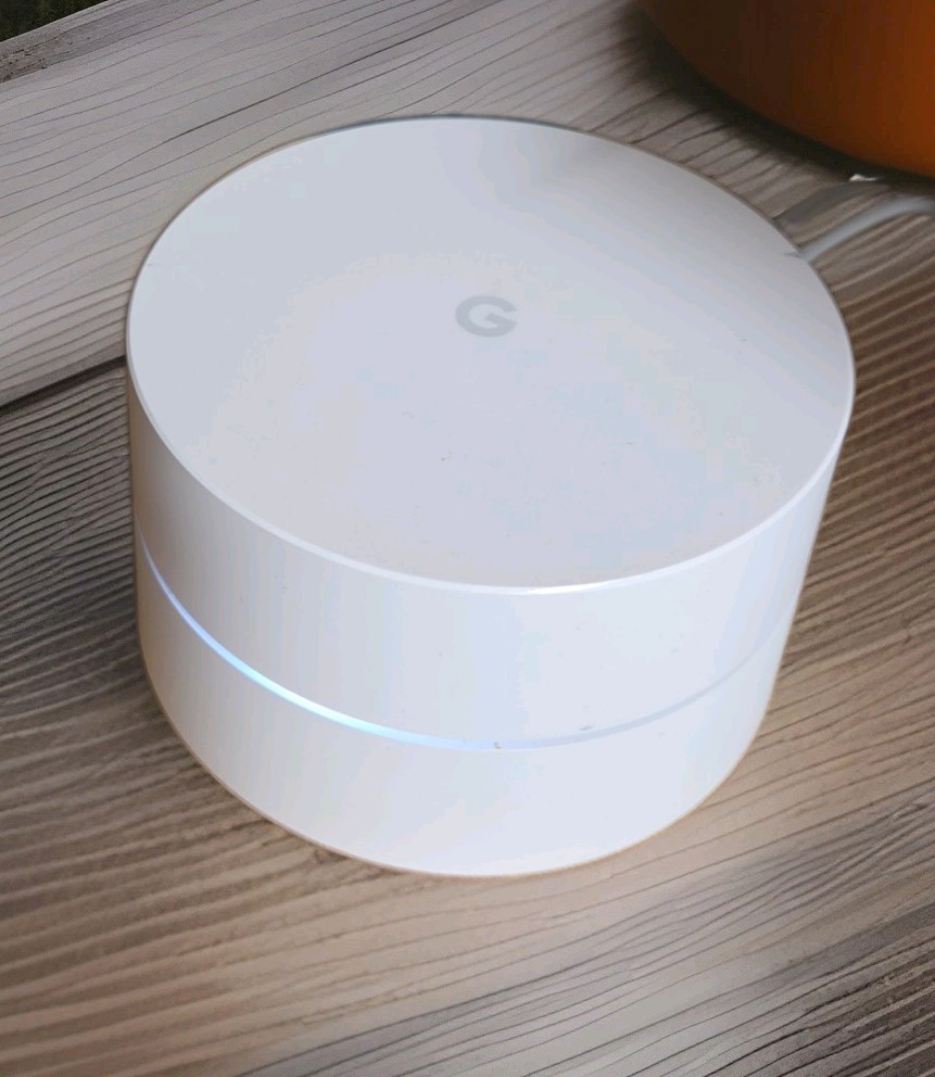 Google Wifi Mesh Router AC1200 (GJ2CQ) – Used – Complete – White Clean - Tested 