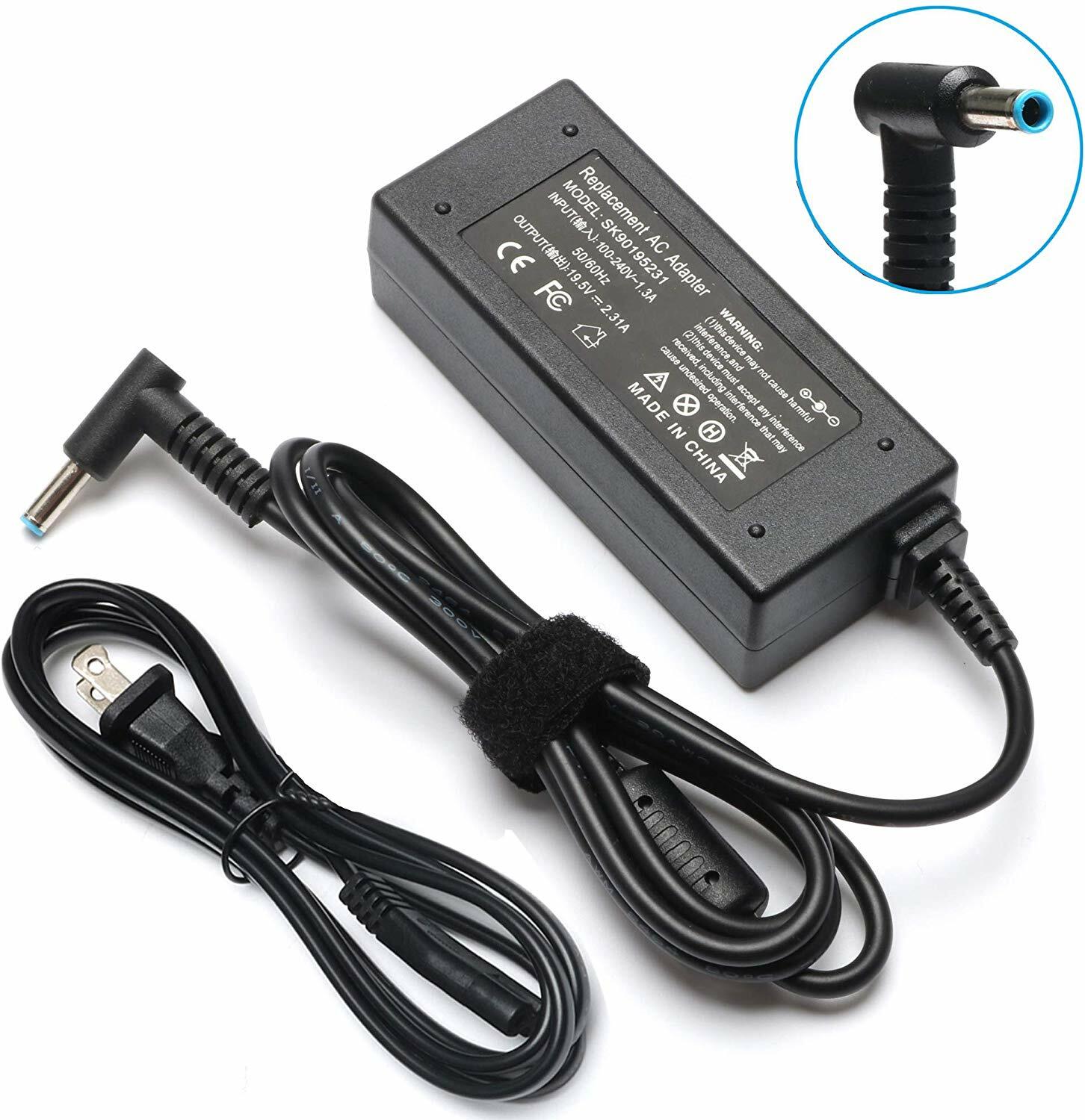 45W AC Adapter for HP 14 14-cf0006dx 14-cf0012dx 14-cf0013dx 14-cf0014dx Charger