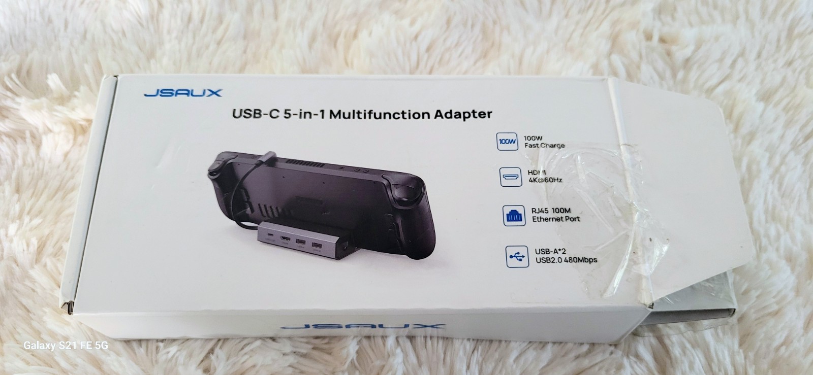 JSAUX USB-C 5-In-1 Multifunction Adapter HB0602📌