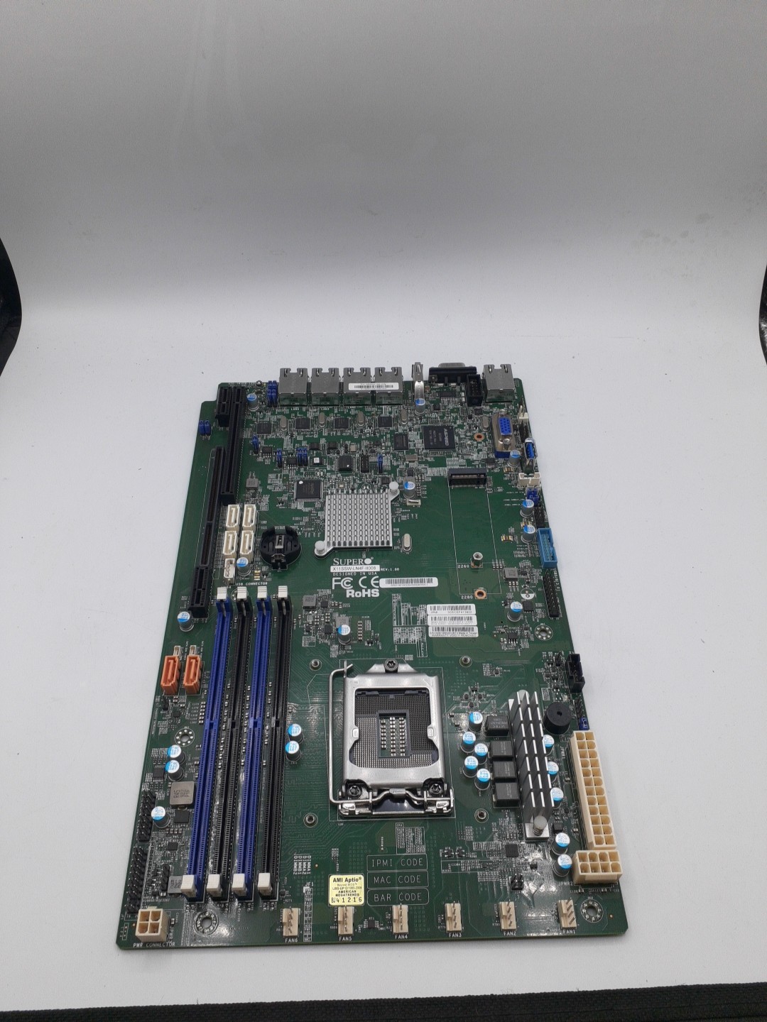 Supermicro X11SSW-LN4F-II008 Server Motherboard REV 1.00