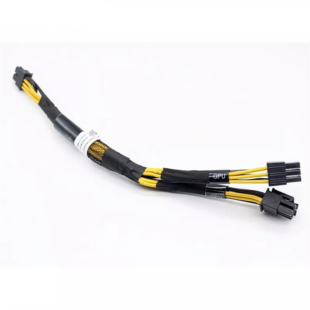 GPU Power Cable 0TR5TP 8 to 8+6 Fit for R740 R740xd GPU Riser to GPGPU