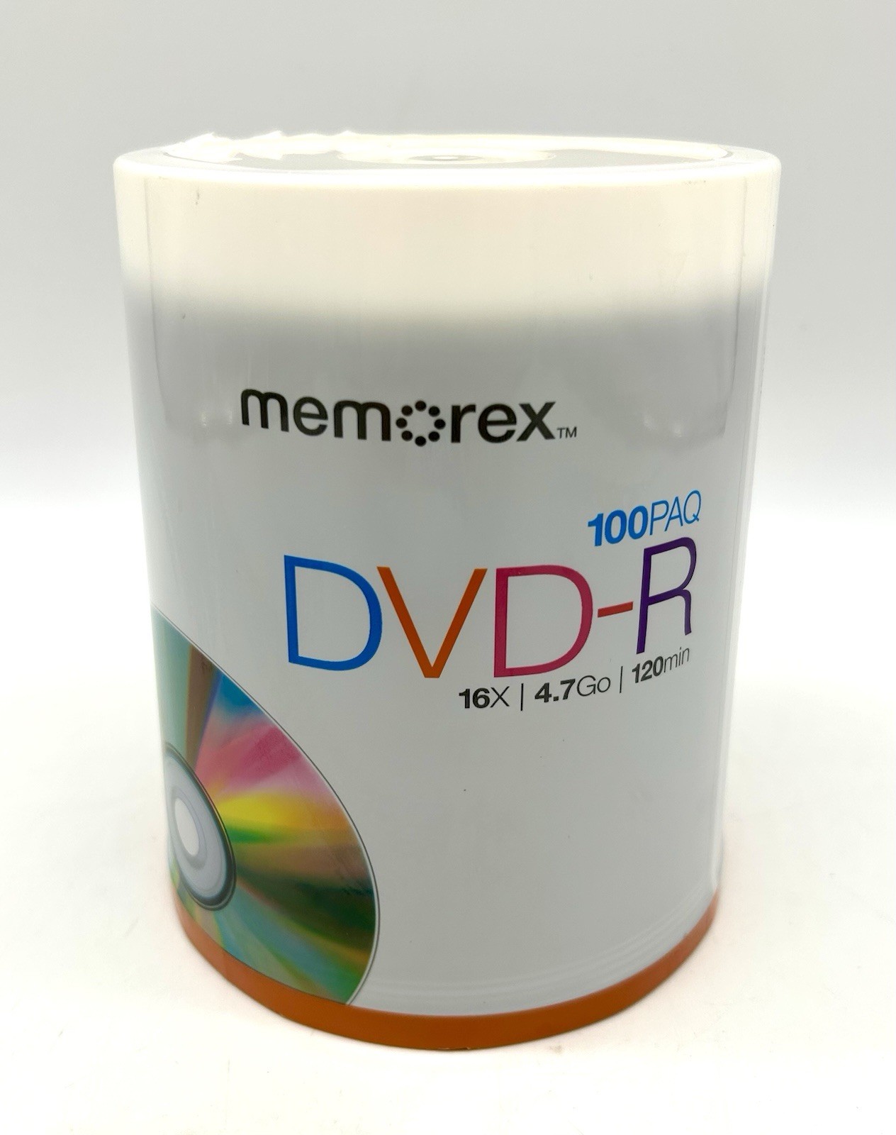 Brand New MEMOREX DVD+R Recordable Blank Discs Factory Sealed Qty 100