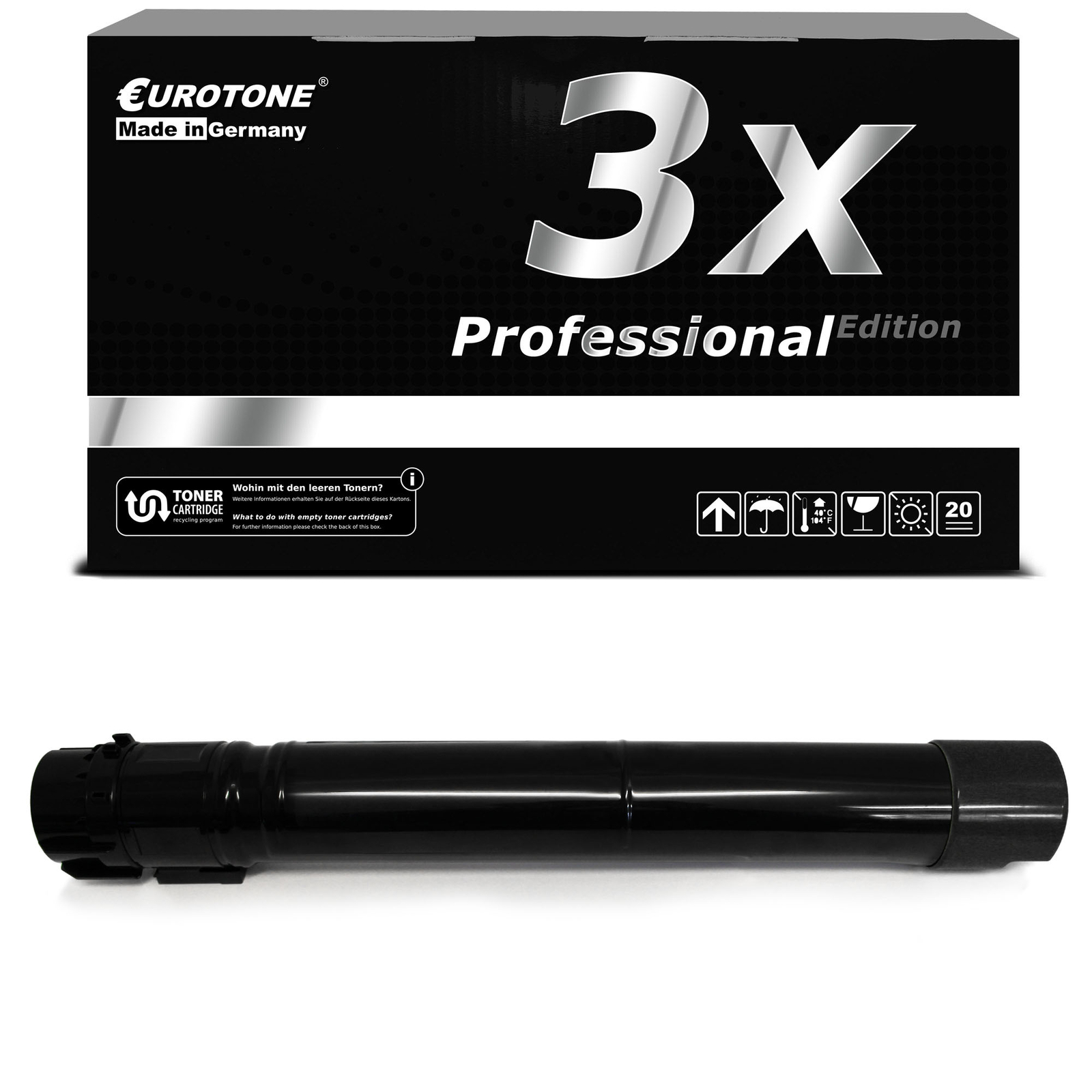 3X PRO Cartridge BLACK For Lexmark X-950-DE X-954-DE X-954-DHE