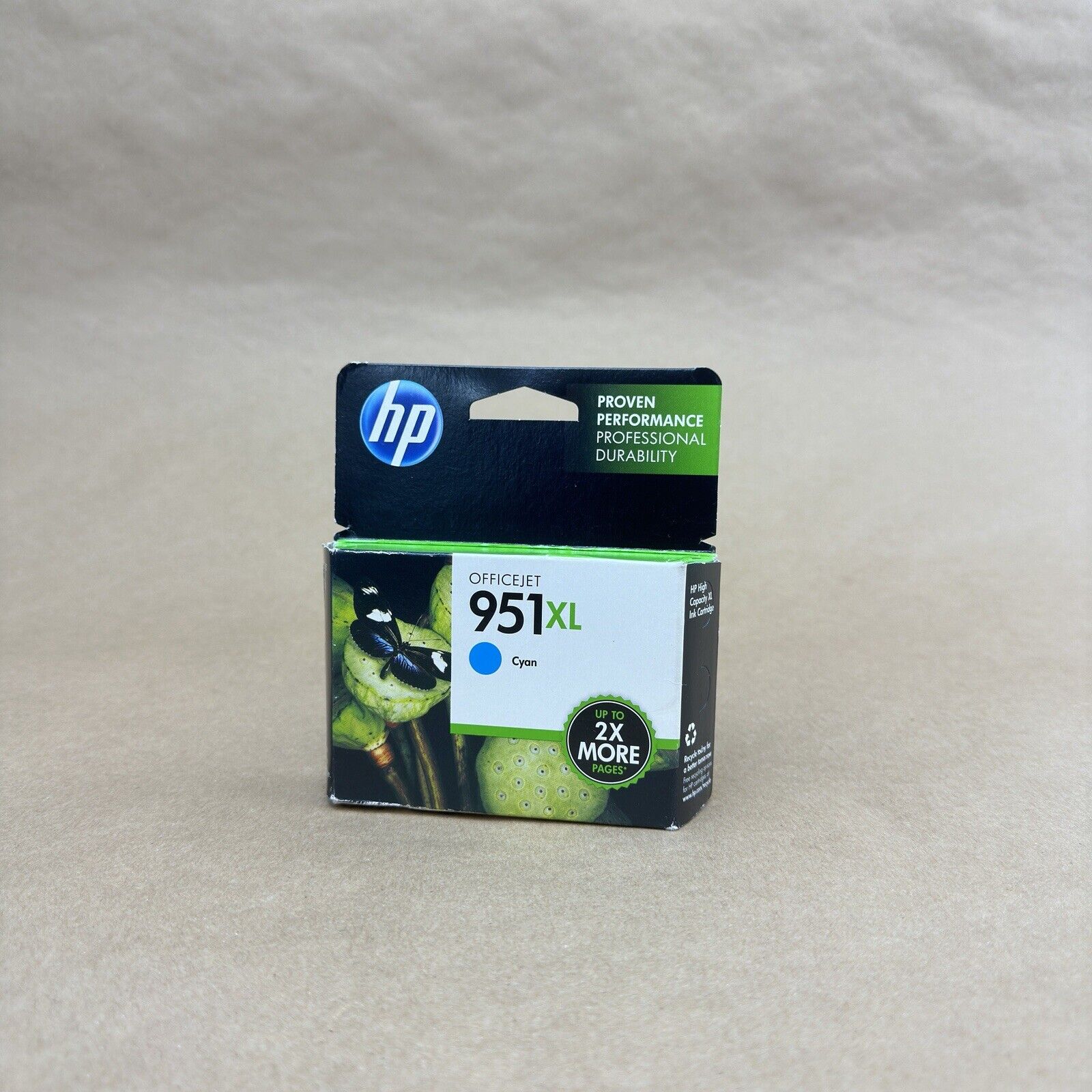 HP 951XL Cyan High Yield Ink Cartridge  Expired May 2014