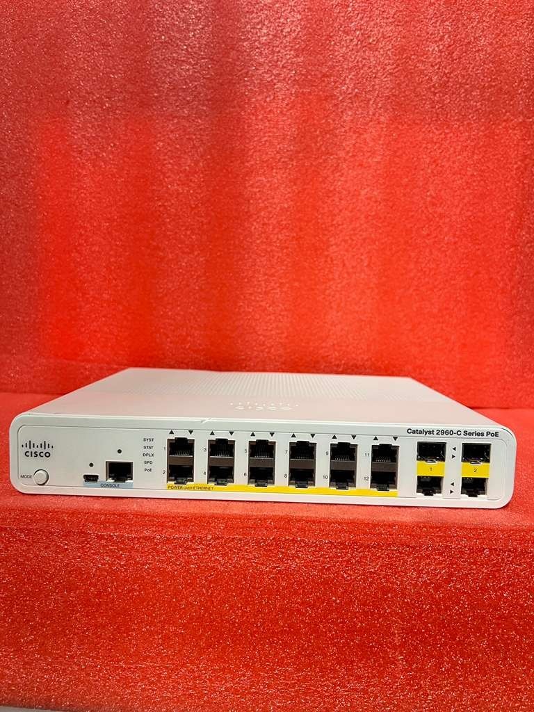 CISCO Catalyst 2960-C Series PoE WS-C2960C-12PC-L