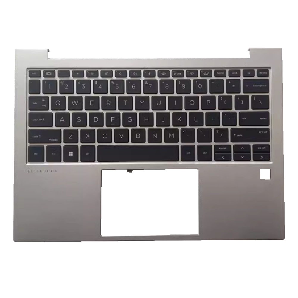 Laptop US Keyboard&PalmRest For HP EliteBook 830 G9 N08383-001 with backlit Used