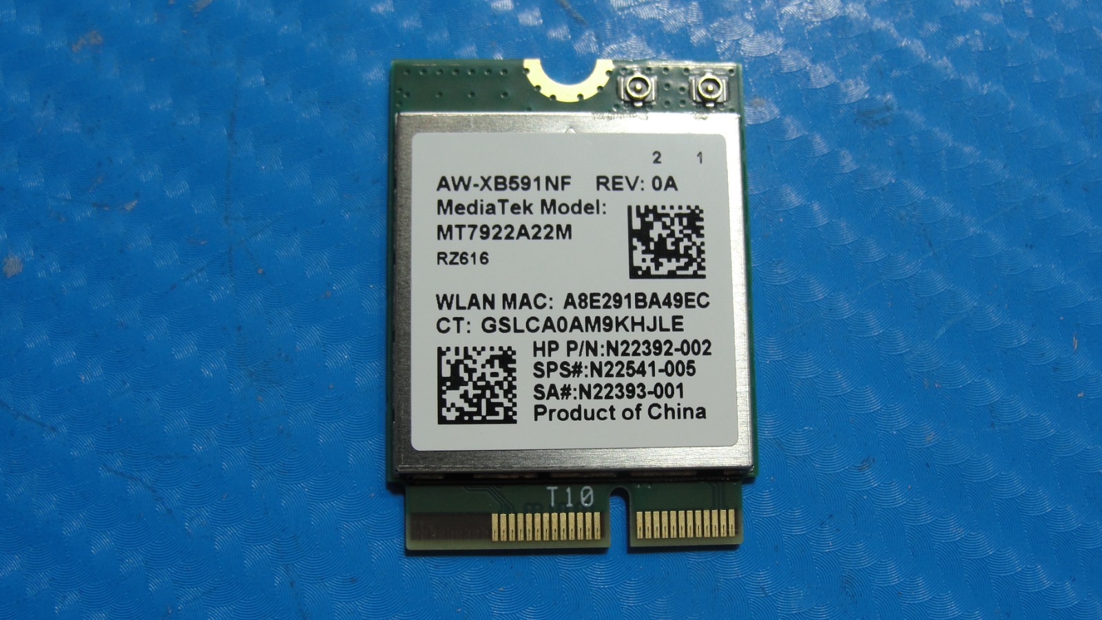 HP ProBook 445 G11 14" Genuine WiFi Wireless Card MT7922A22M N22392-002