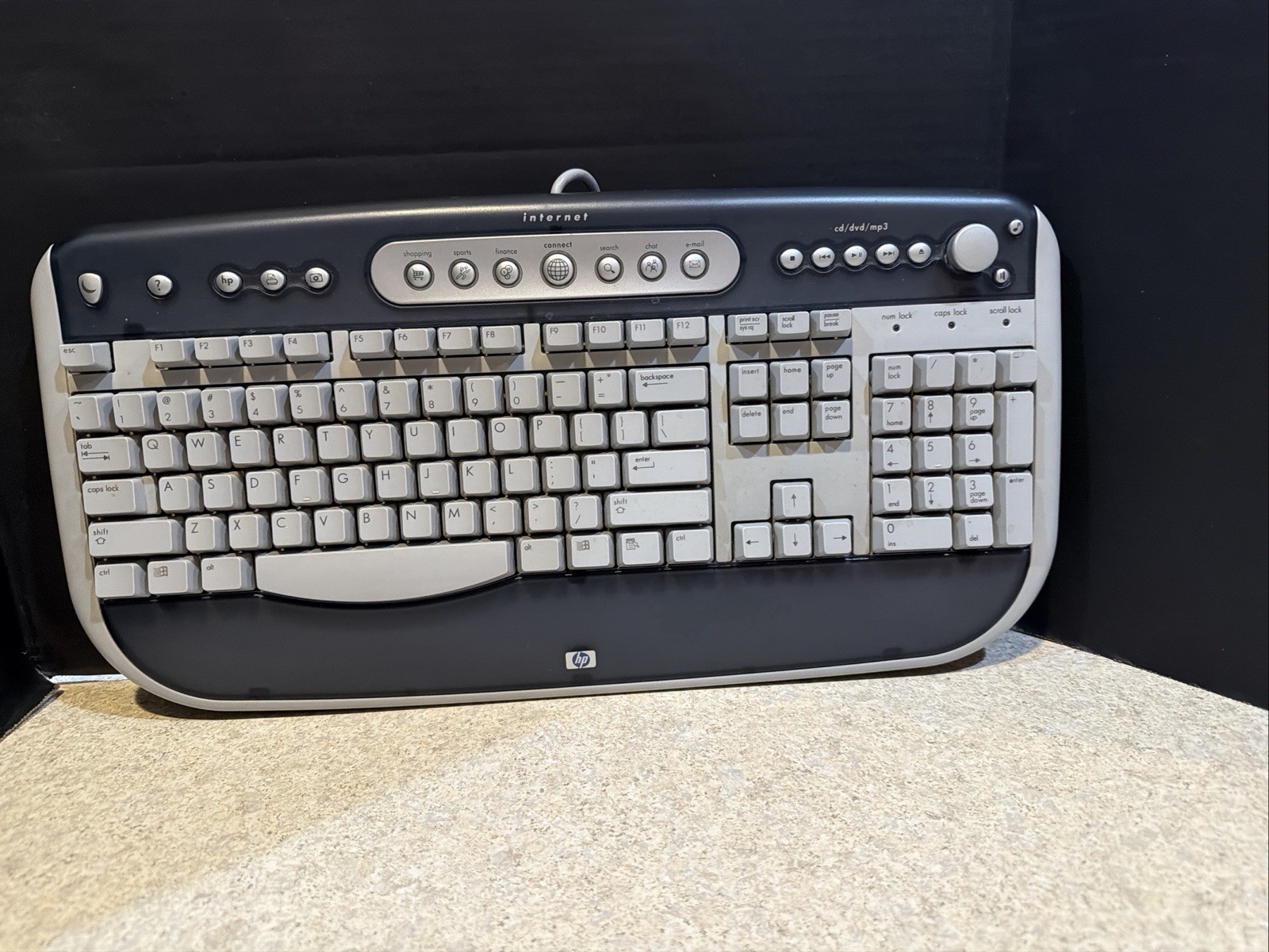 HP SK-2555 Internet/Multimedia Keyboard USB wired