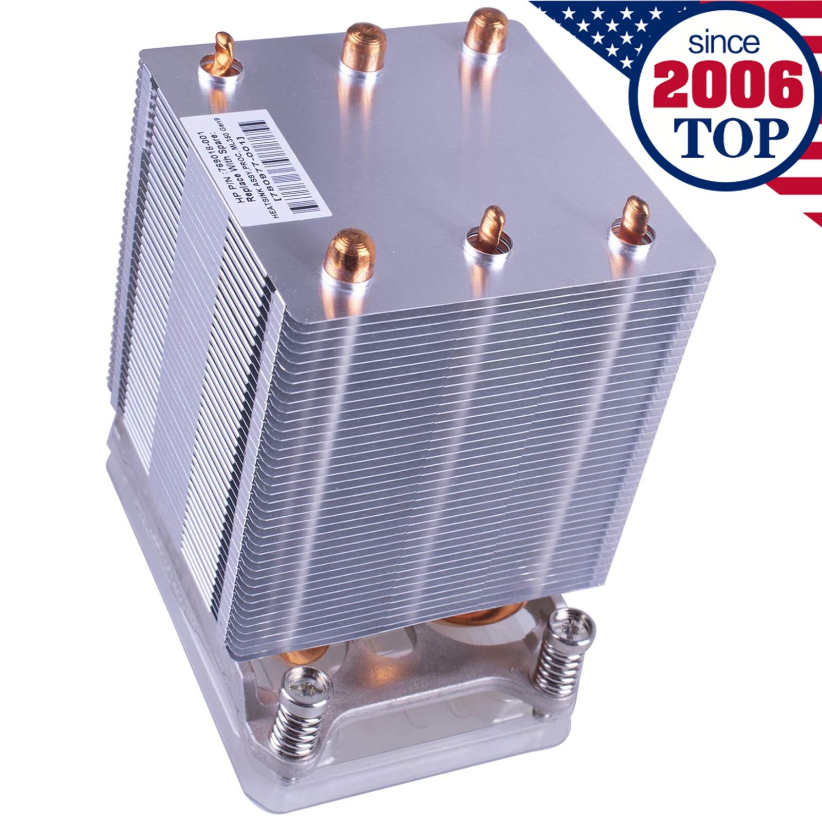 New Heatsink Cooler for HP ProLiant ML150 G9 ML350 Gen9 780977-001 769018-001