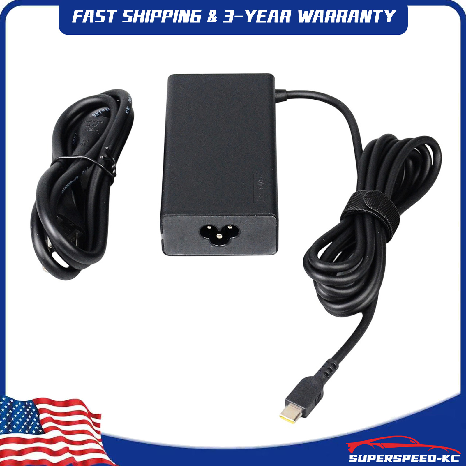 NEW 100W 20V 5A USB-C AC Power Charger for Lenovo Laptop ADL100YDC3A 5A11D52398