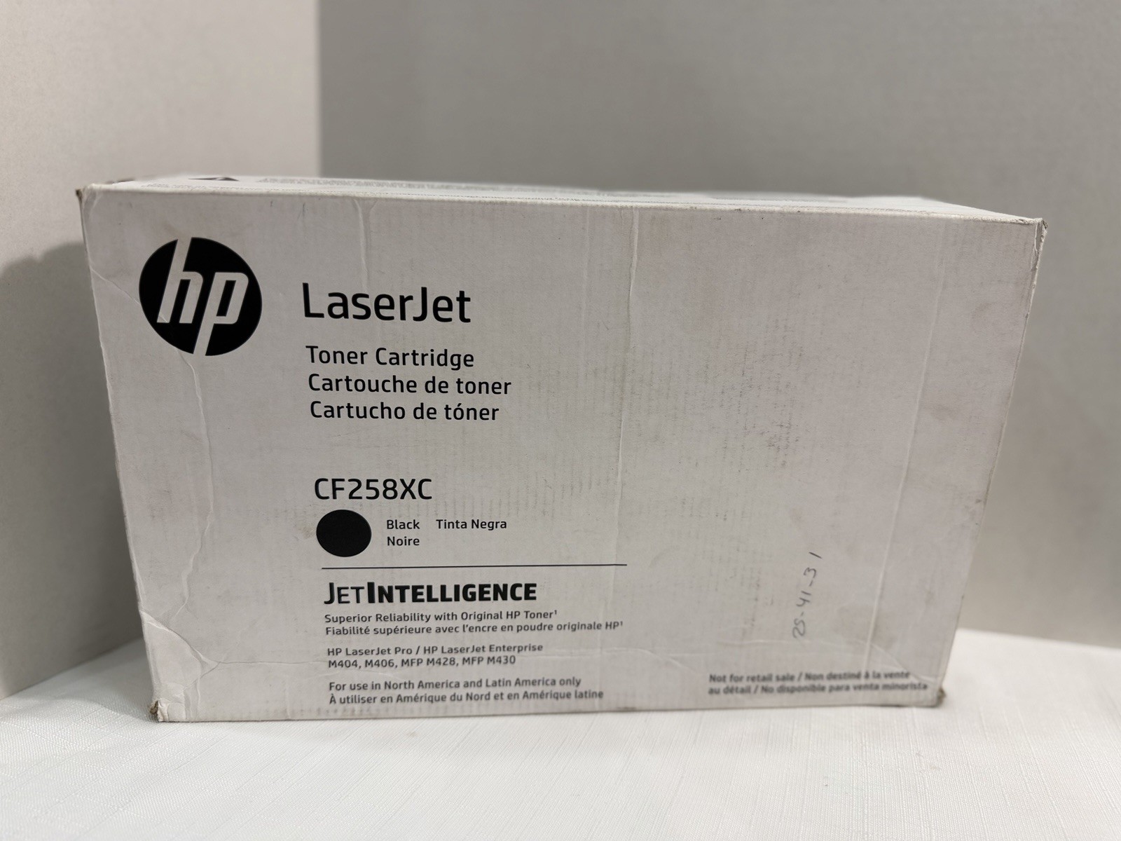 Genuine HP CF258XC 58X Black OEM High Yield Toner Cartridge LaserJet Pro M428