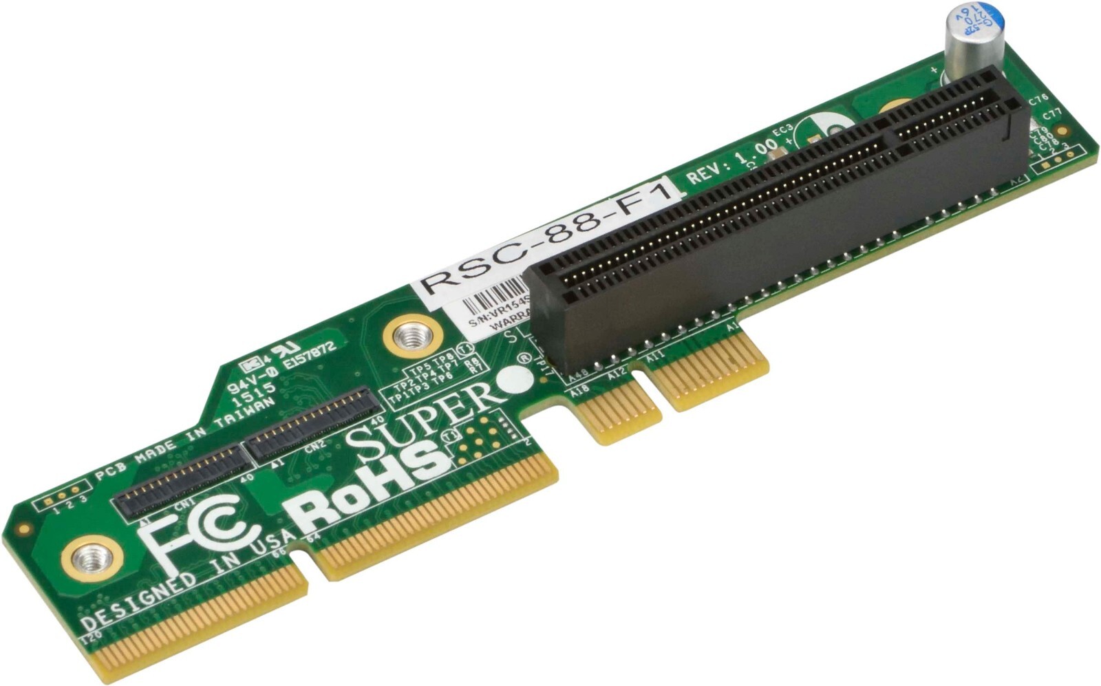 Supermicro RSC-88-F1 Riser Card NEW, IN STOCK, 5 Year Warranty
