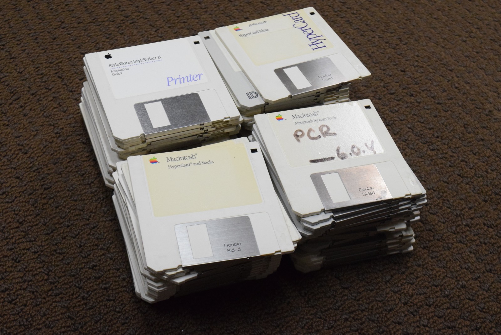 Lot of 85 Original Apple Macintosh Various System Software Driver Floppy Disks