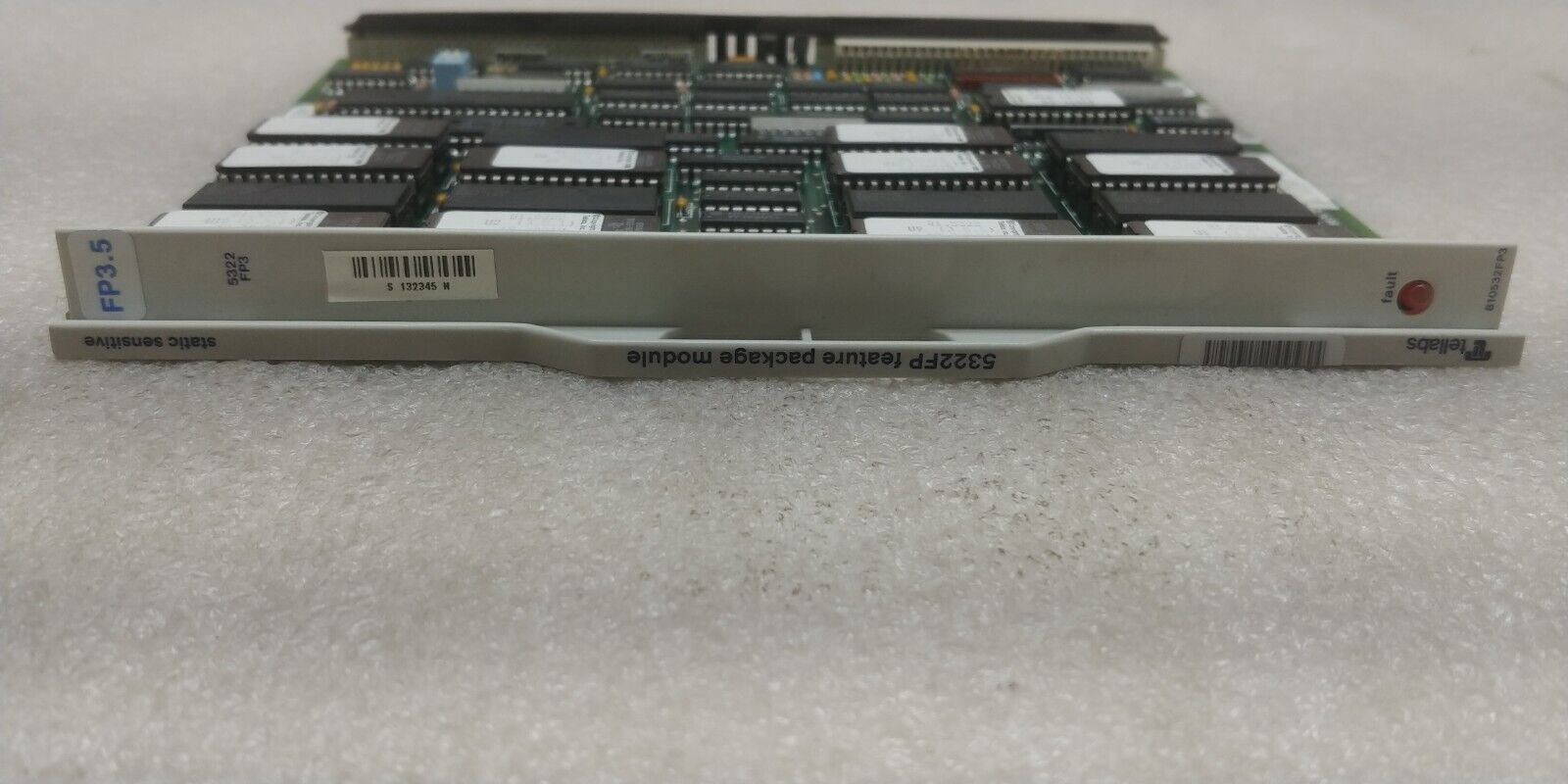TELLABS 5323FP FEATURE PACKAGE MODULE 81.5322FP3 GREAT CONDITION 