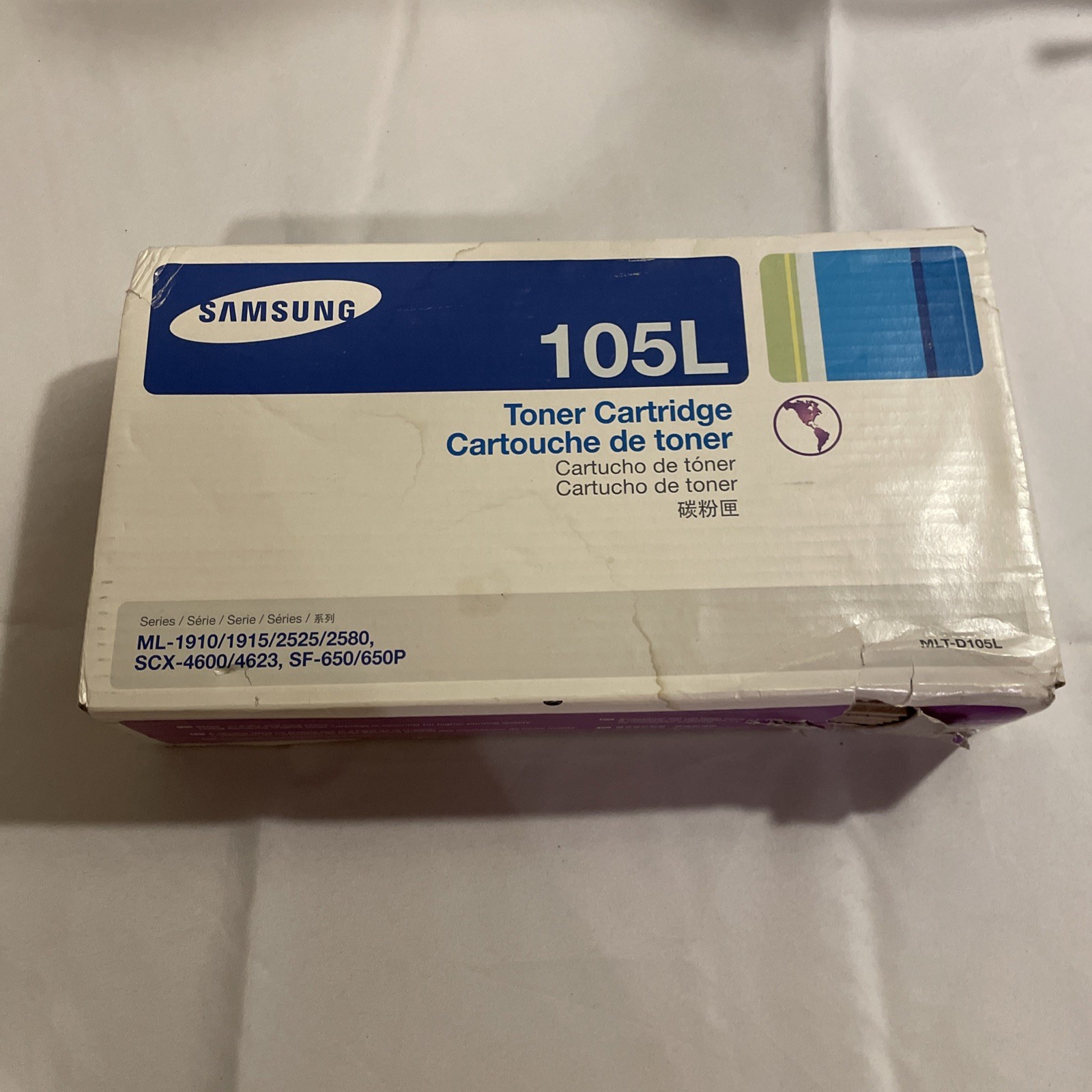 NEW Genuine Samsung MLT-D105L 105L Black Toner Cartridge