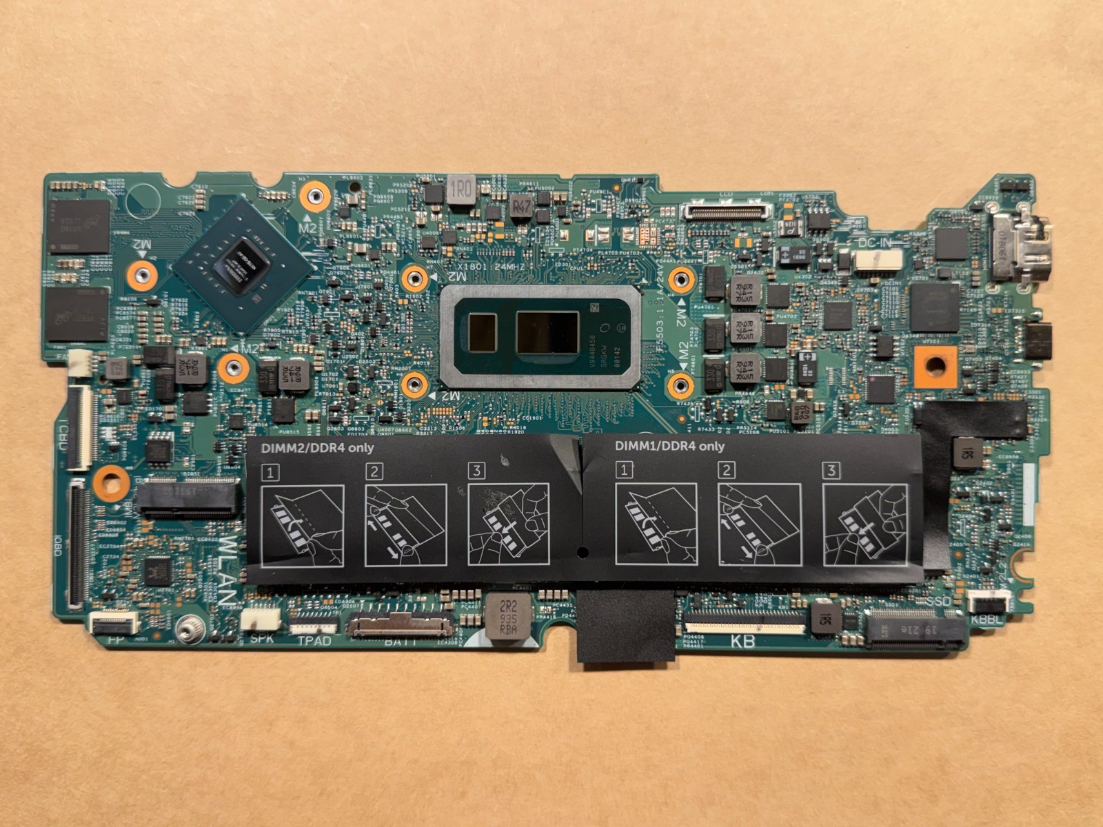 NEW Dell Inspiron 7591 7791 2-in-1 Motherboard Intel i7-10510U MX250 850TM