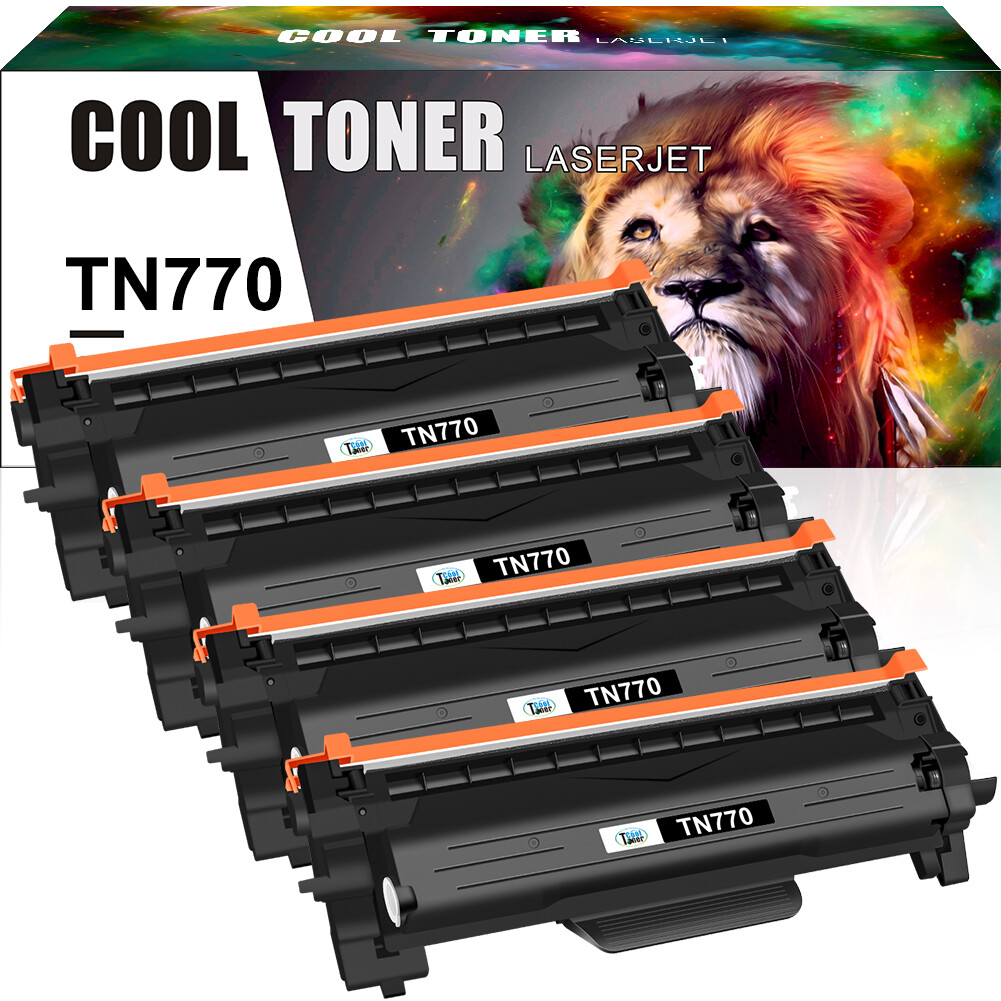 TN770 Toner Cartridge TN-770 Compatible for Brother HL-L2370DWXL MFC-L2750DW Lot